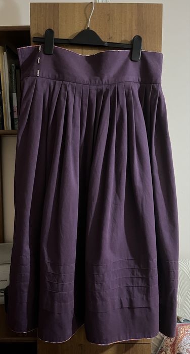 Спідниця етно бордова