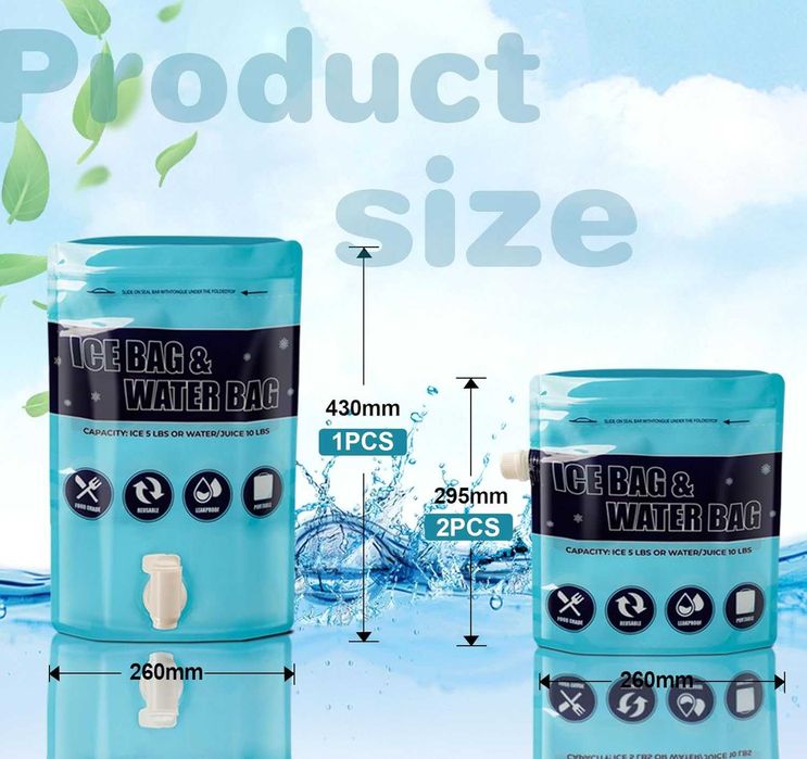 Wkład chłodzący do lodówek turystycznych na wodę zestaw 3 sztuk C566