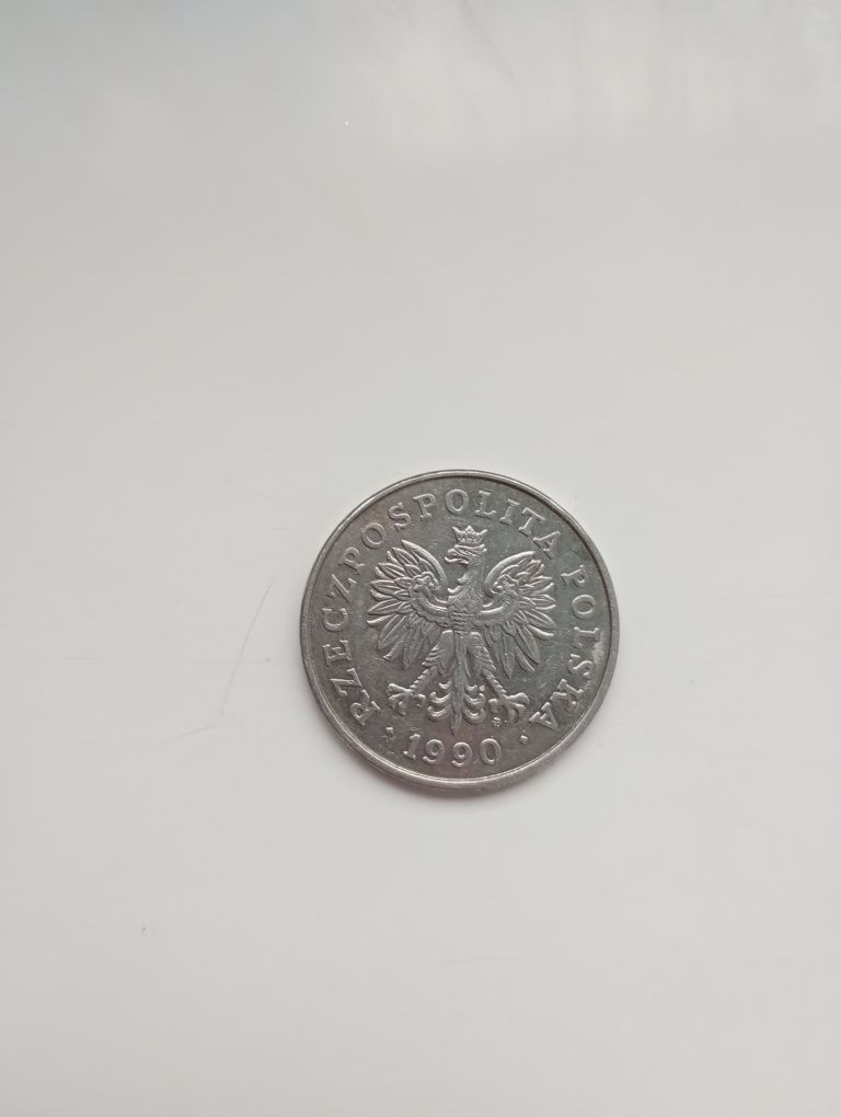 Zabytkowa moneta 100złotowa z 1990roku