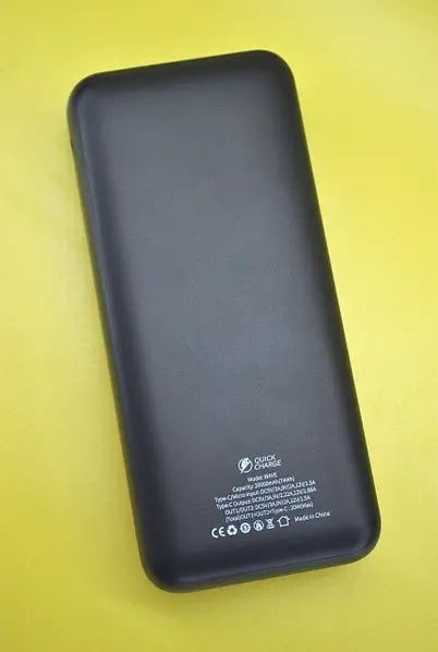 Павербанк Power Bank 20000mAh 4you WAVE black (PD20W+QC3 20W)