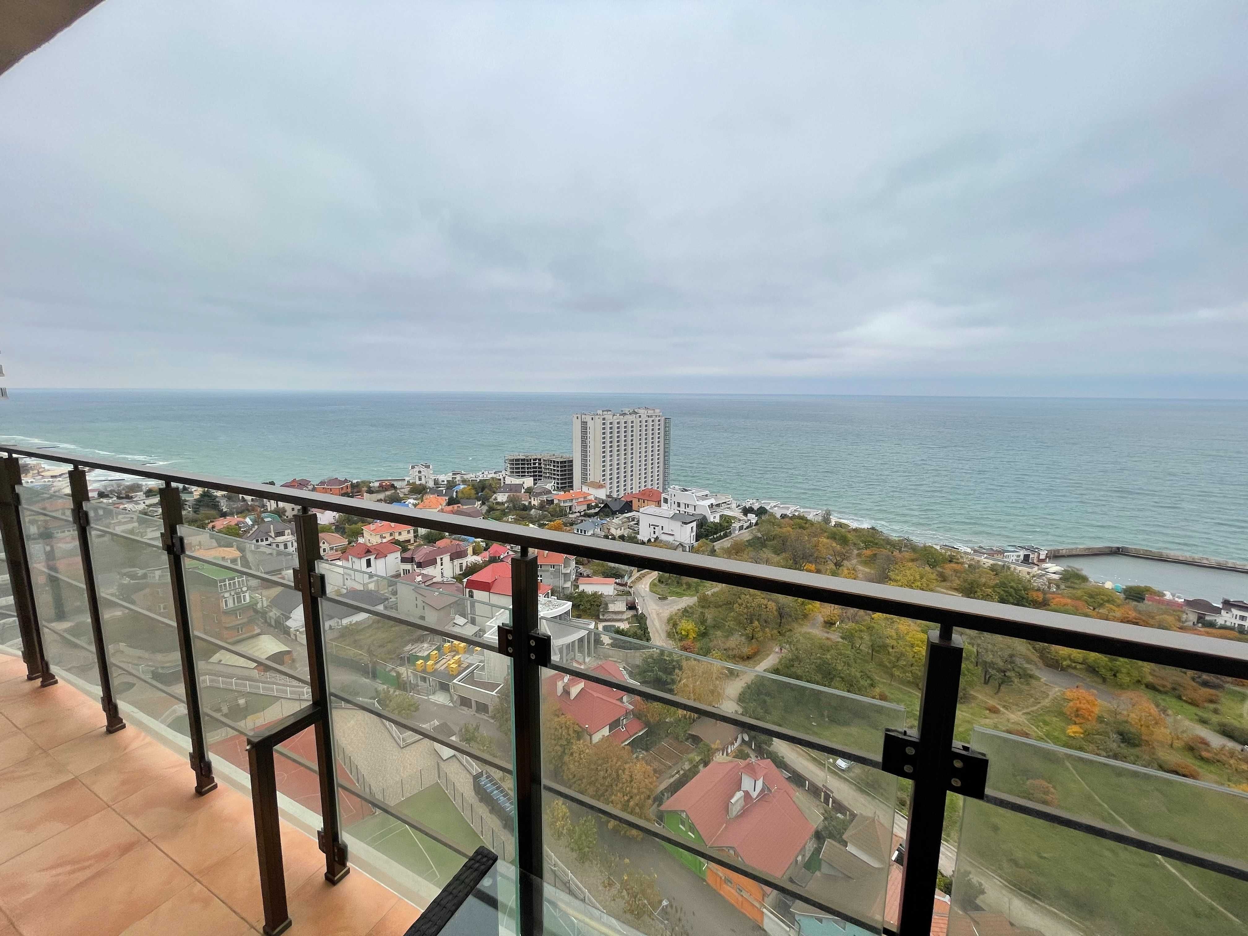 Продам 3 комн. кв-ру 122м2 терраса 37м2 панорама моря Жемчужина Одесса