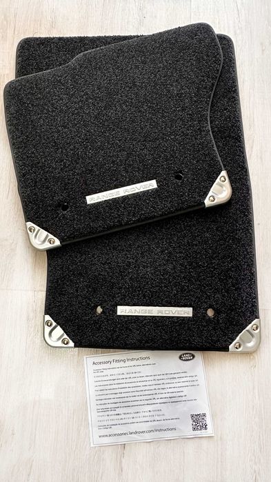 Нові оригінальні коврики Range Rover , VELAR, Evoque, Discovery 5