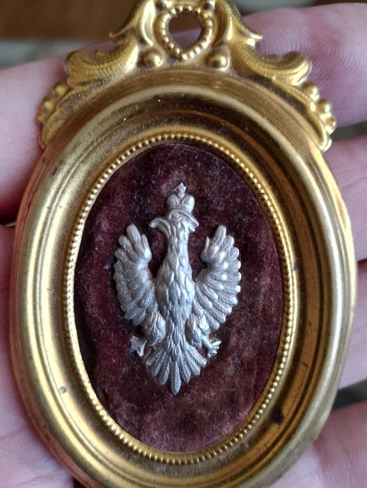 Broszka biżuteria patriotyczne