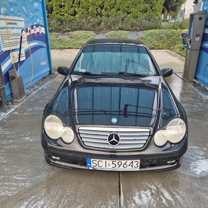 Mercedes-Benz C Klasa 1.8 Benz+Gaz * Kompressor * 163KM * 2003r !Coupe