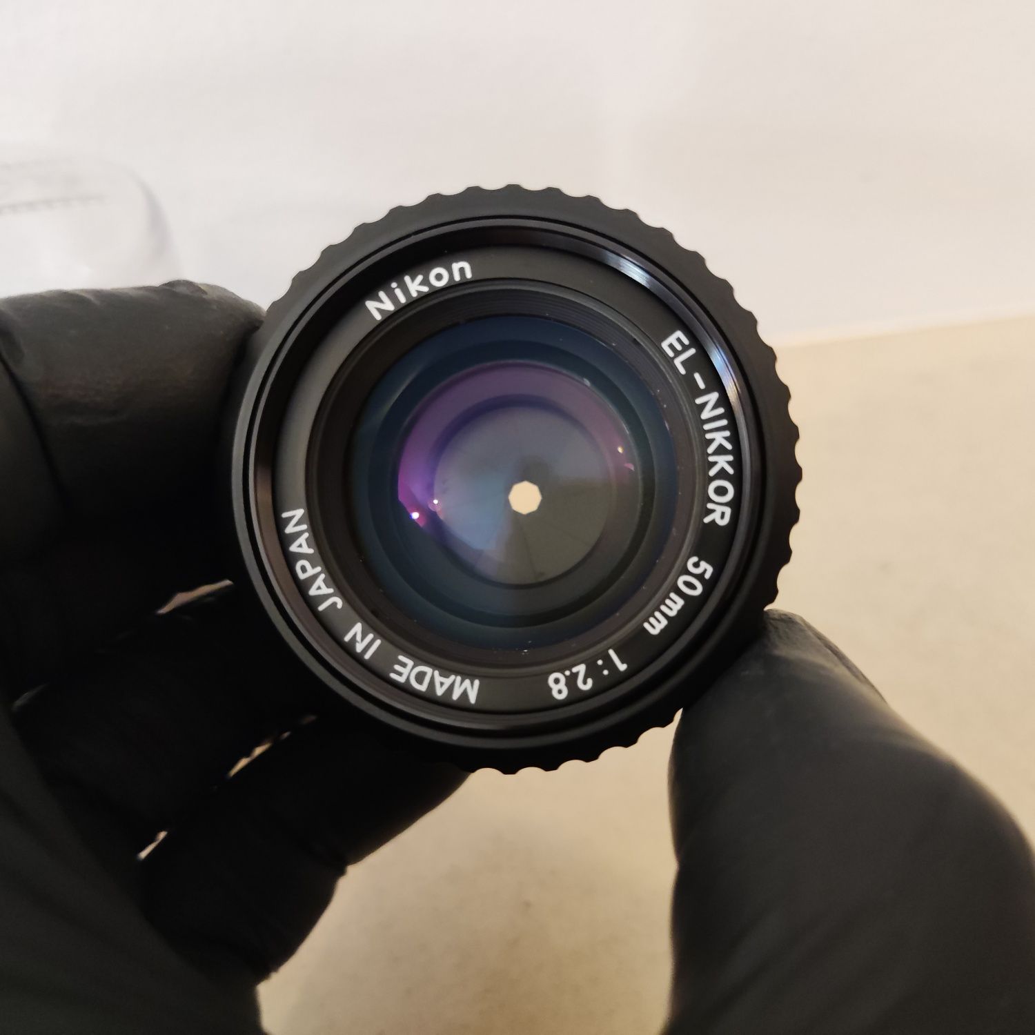 Lente Nikon EL-Nikkor 50mm 1:2.8 (Enlarging lens - ampliação)