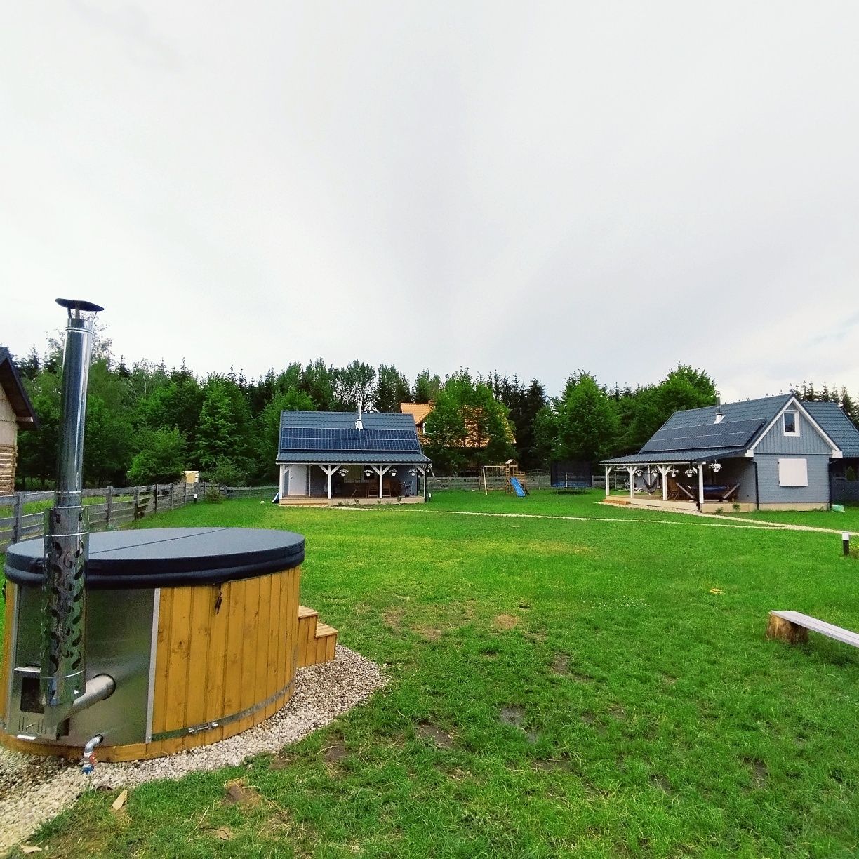 Mazury Brajniki domki WOLNE TERMINY Jez. Świętajno Jacuzzi Supy Kajaki