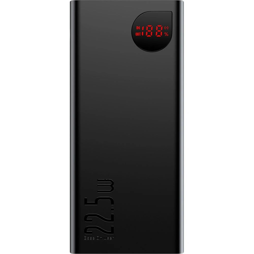 Павербанк Powerbank BASEUS Adaman Metal Overseas 22.5W 20000mAh Black