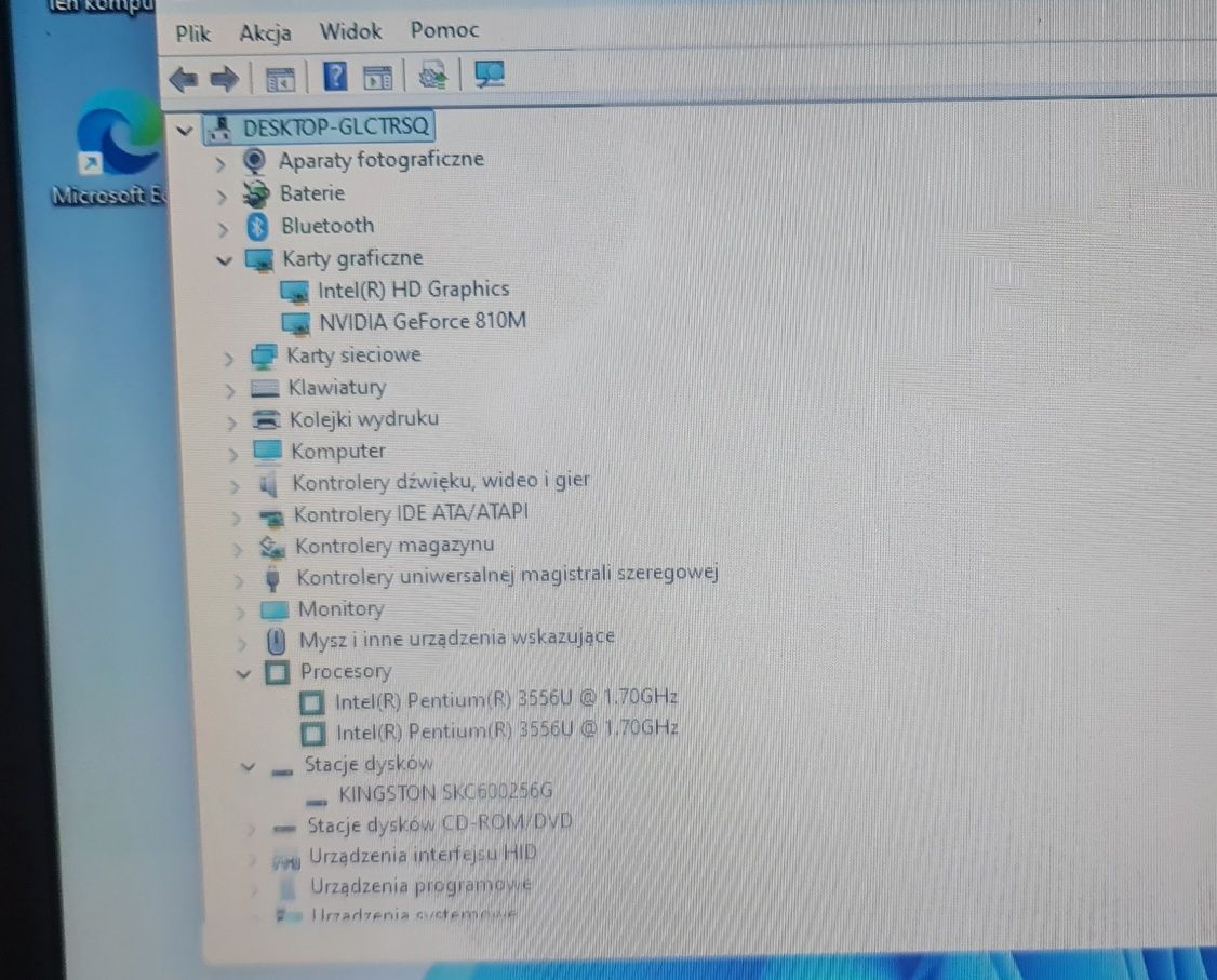 Laptop acer, Intel, 8GB ram, 256GB SSD, 15,6 cala, torba w komplecie