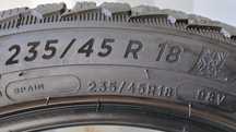 4X 235/45R18 98V Michelin pilot alpin 5 41E