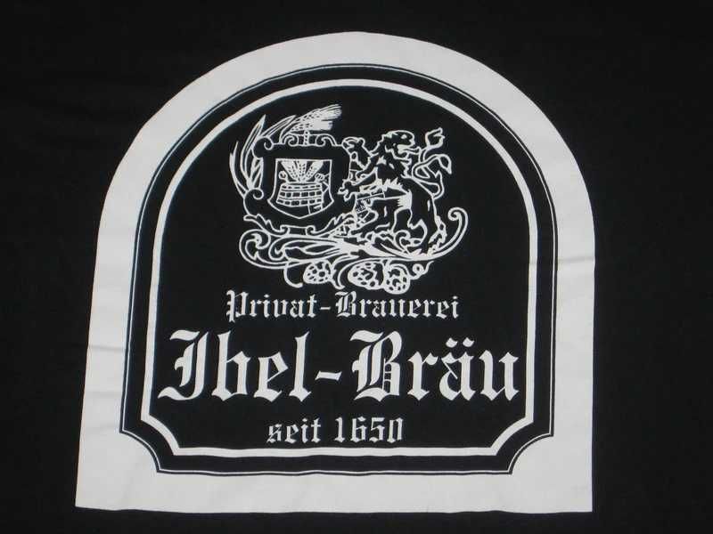 T-shirt koszulka piwo Niemcy Idel Brau 1650 browar niemiecki vintage