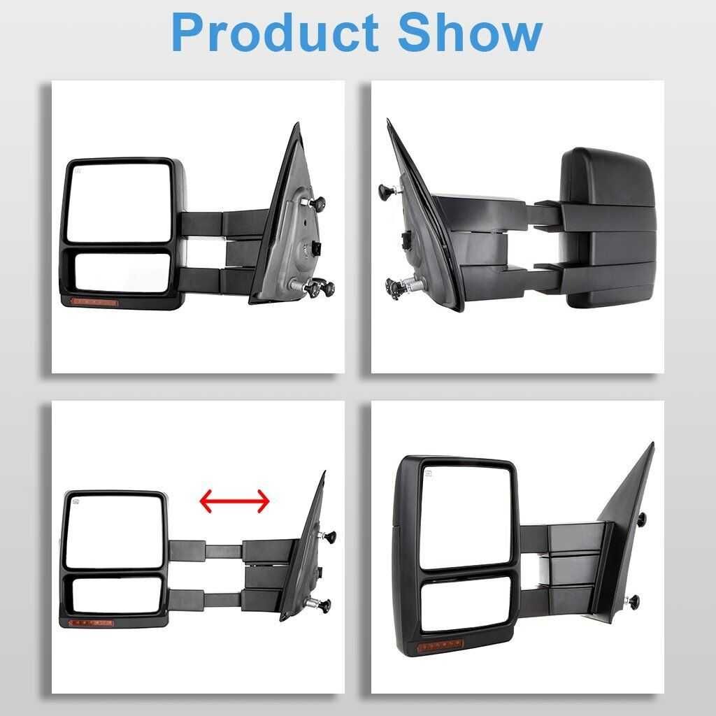 Ford F150 rok 2009-14 lusterka poszerzane do przyczepy .Nowe komplet .