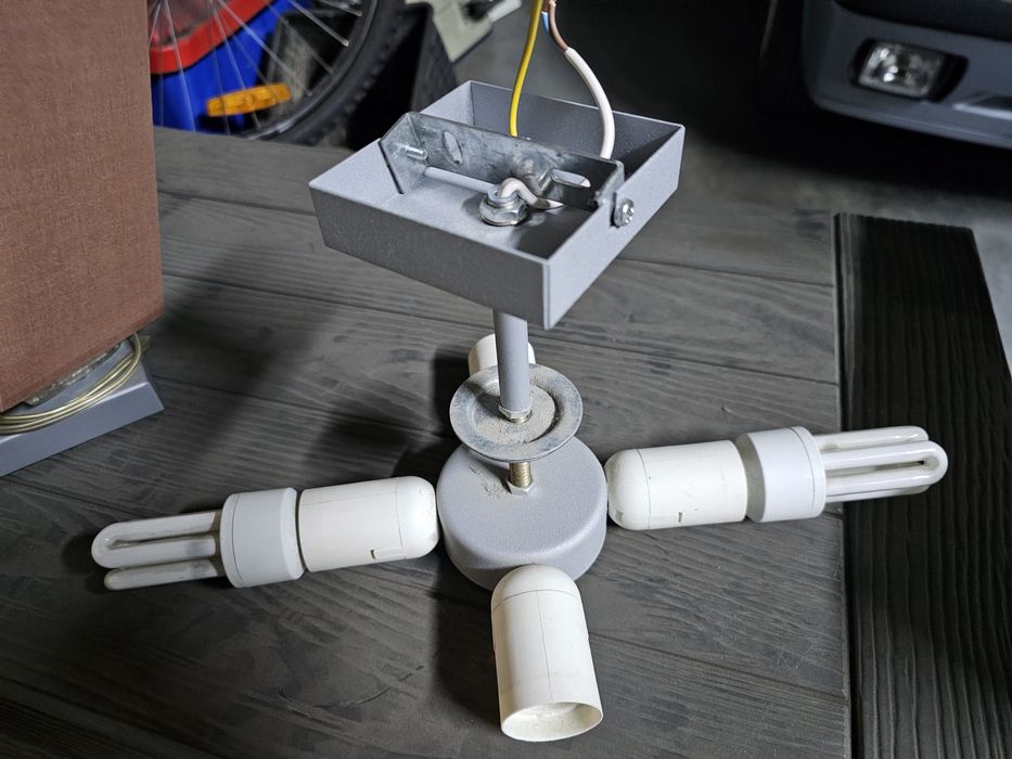 Oświetlenie - lampa wisząca + lampka stojąca