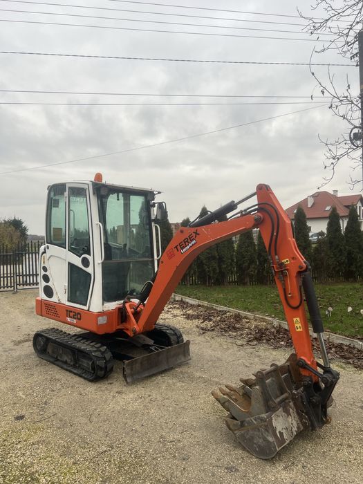 Minikoparka koparka Terex tc20 bobcat takeuchi jcb kubota