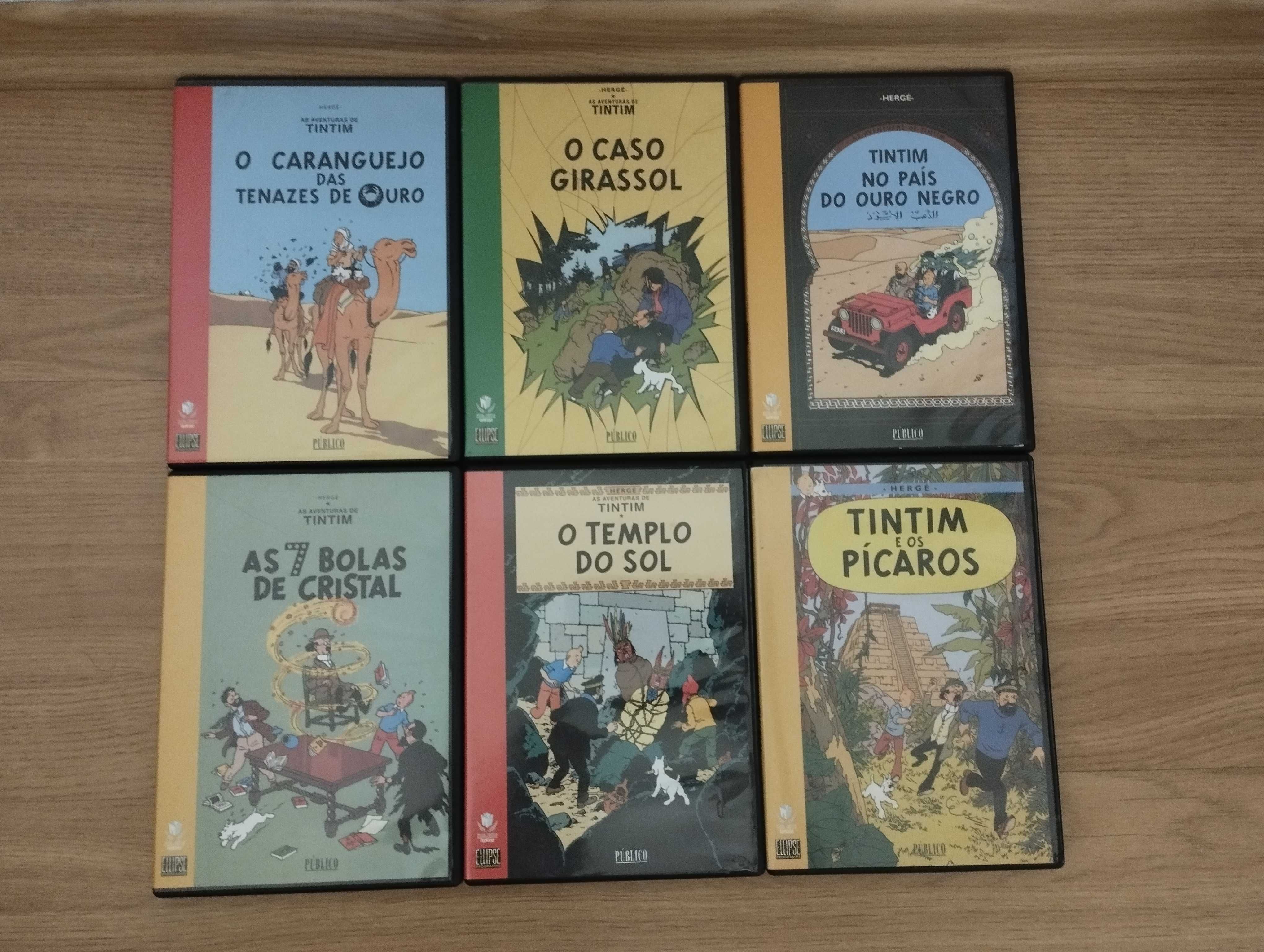 As Aventuras de Tintin - Coleção DVD