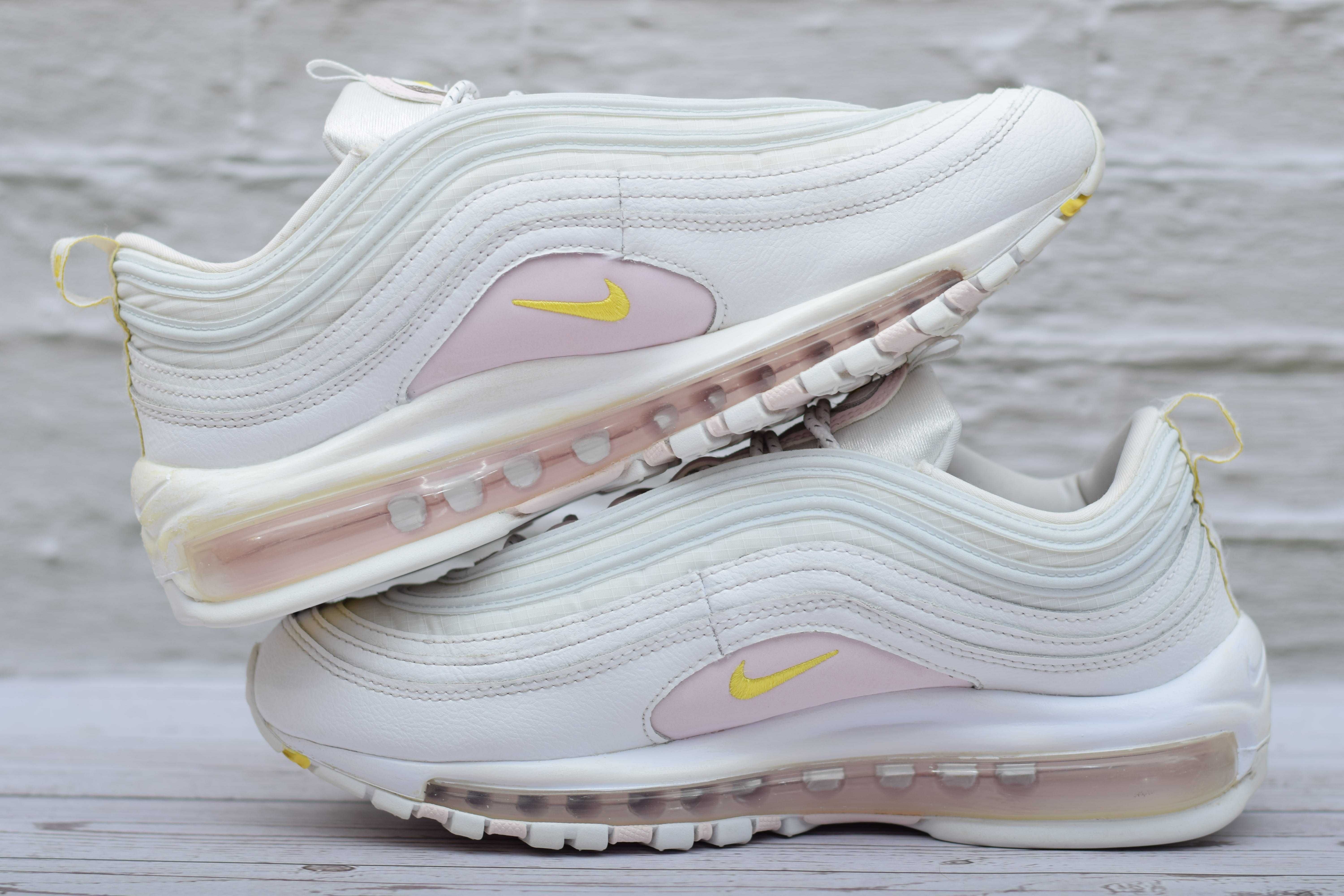 Белые женские кроссовки Nike Air Max 97, найк. 40 размер. Оригинал