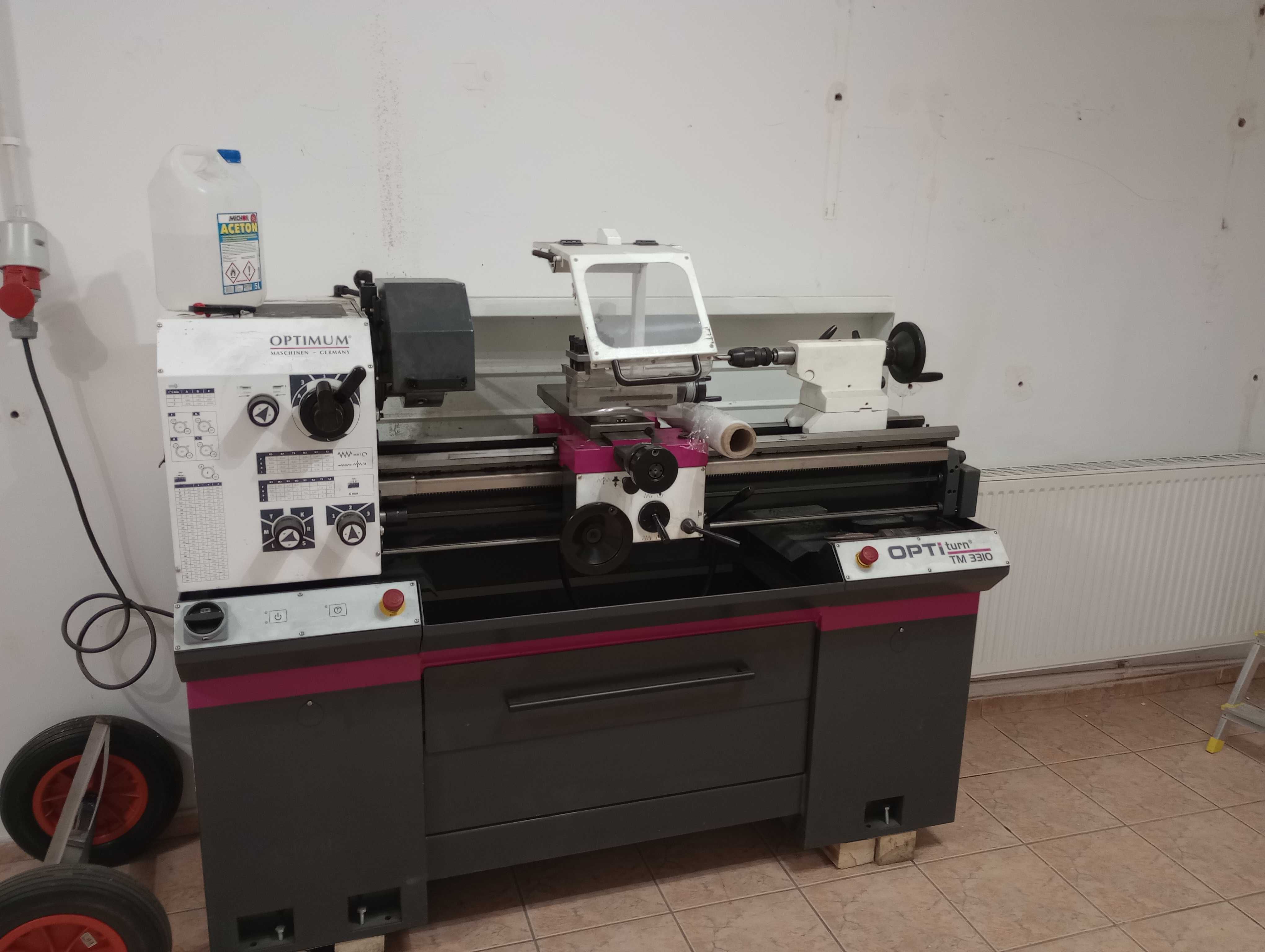 Tokarka Optimum TM 3310 z precyzyjnym wrzecionem, jak nowa
