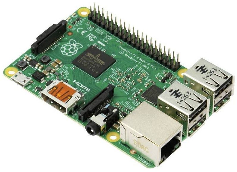 Raspberry PI 2 + obudowa czarna oryginalna