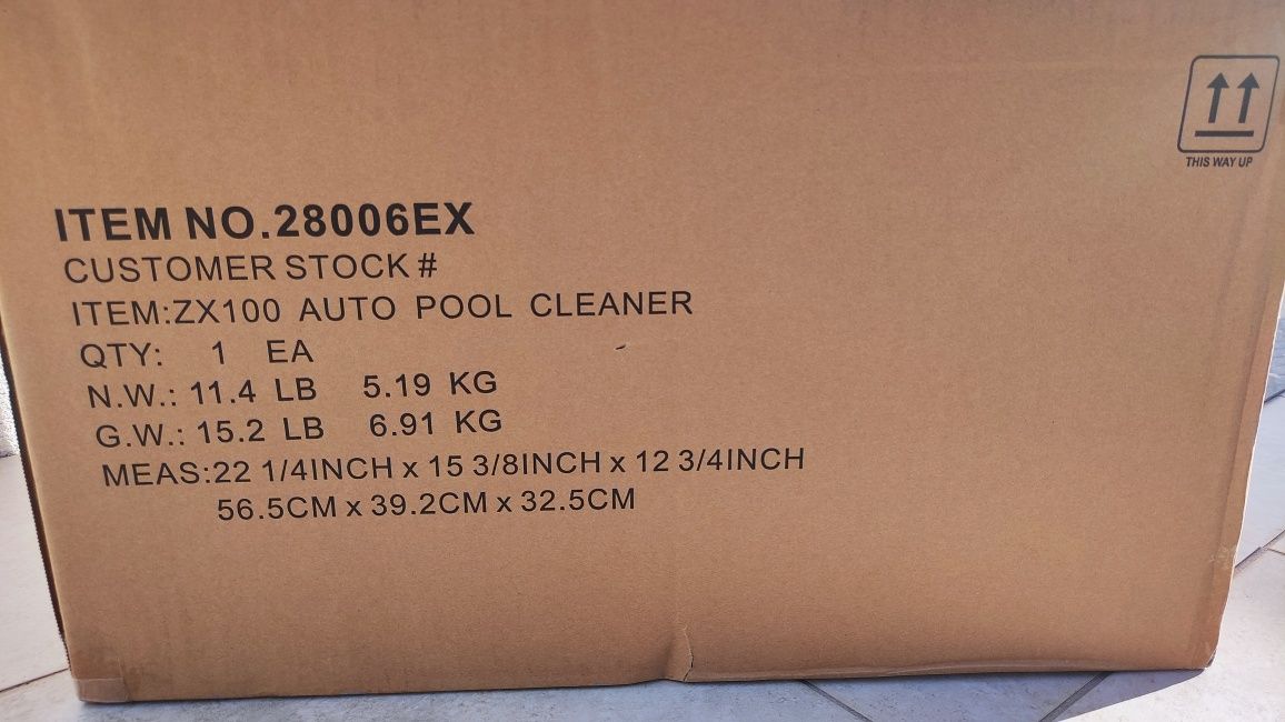 Limpador Aspirador Fundos Piscina automático INTEX