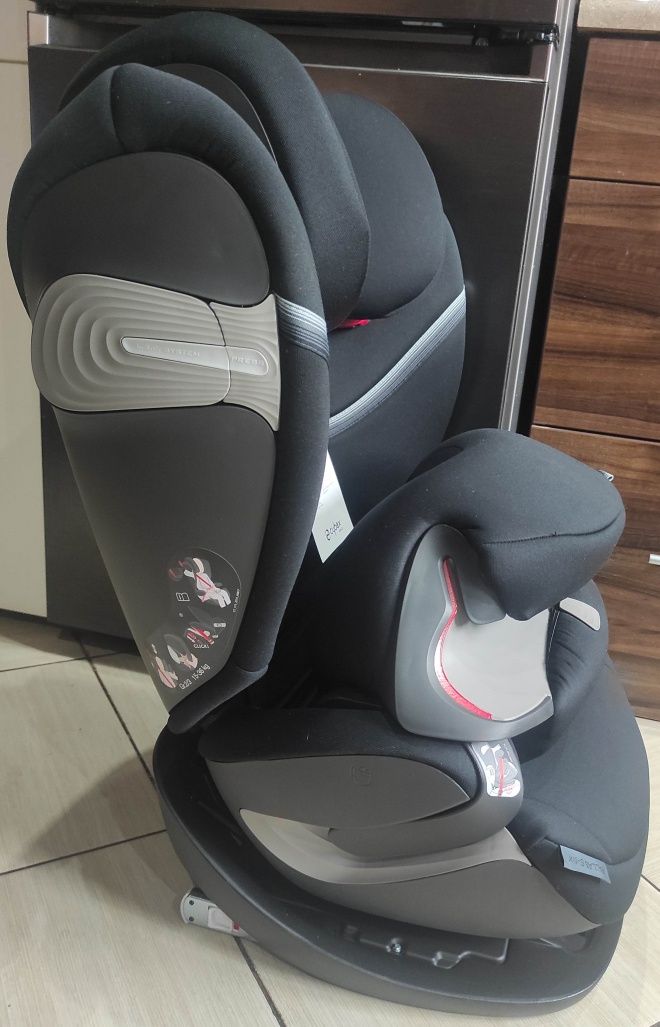 Fotelik samochodo Cybex Pallas S-Fix, ADAC, ochrona bocz.9-36kg,ISOFIX
