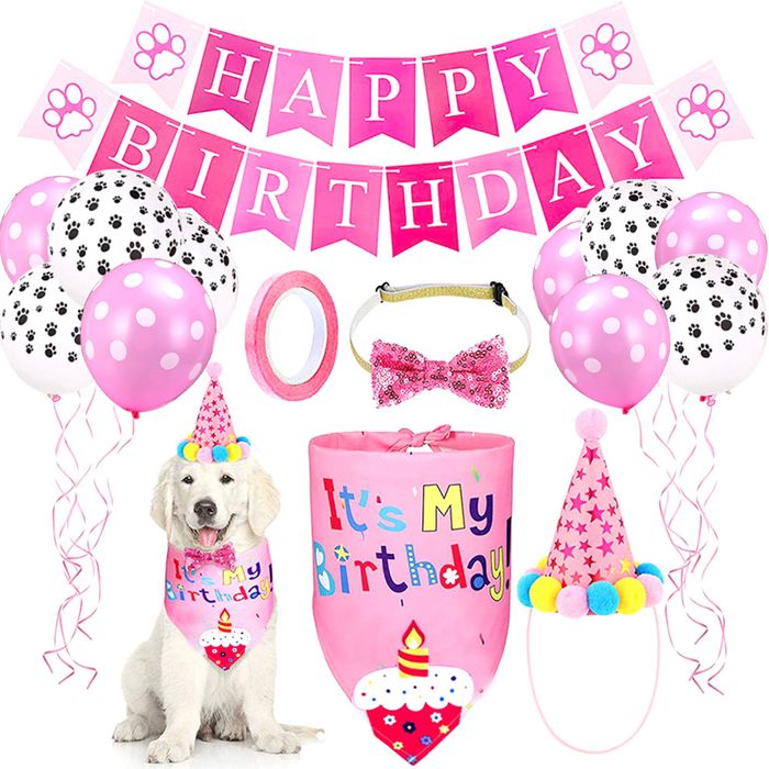 Прикраси на собачу вечірку