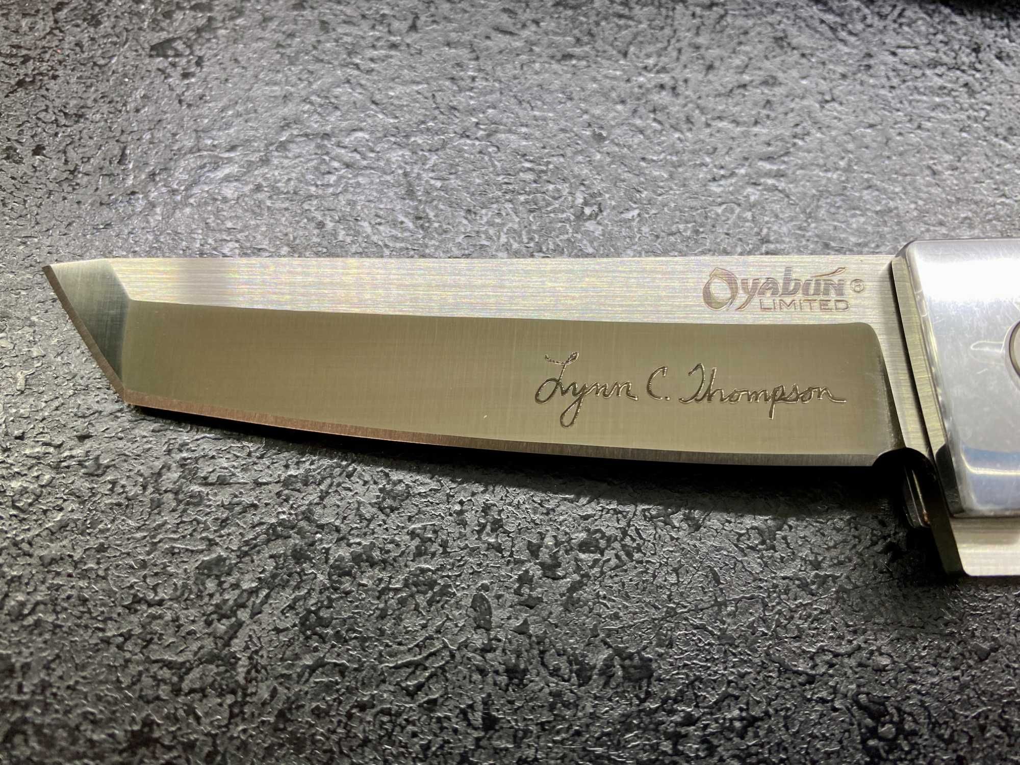 Cold Steel Oyabun Limited, модель 32АА. Оригінал