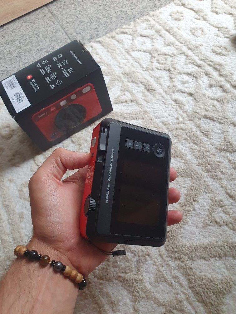 Câmara Instantânea Leica Sofort 2 – Edição Comemorativa, Como Nova!