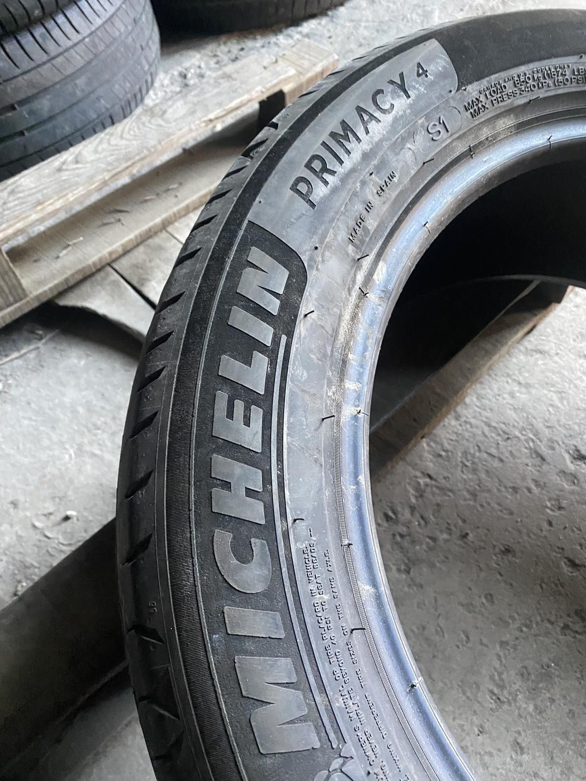 225.55.18 Michelin 2шт лето БУ склад шины резина из Европы 55 R18