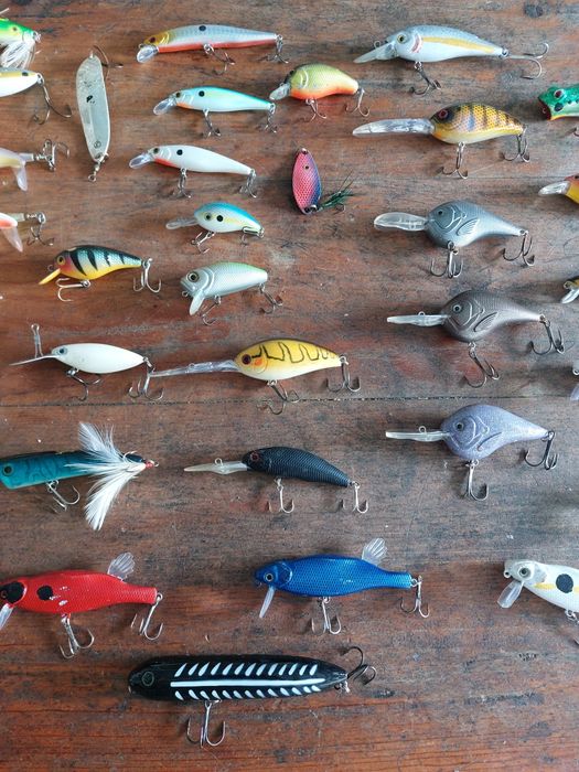 34 amostras para pesca