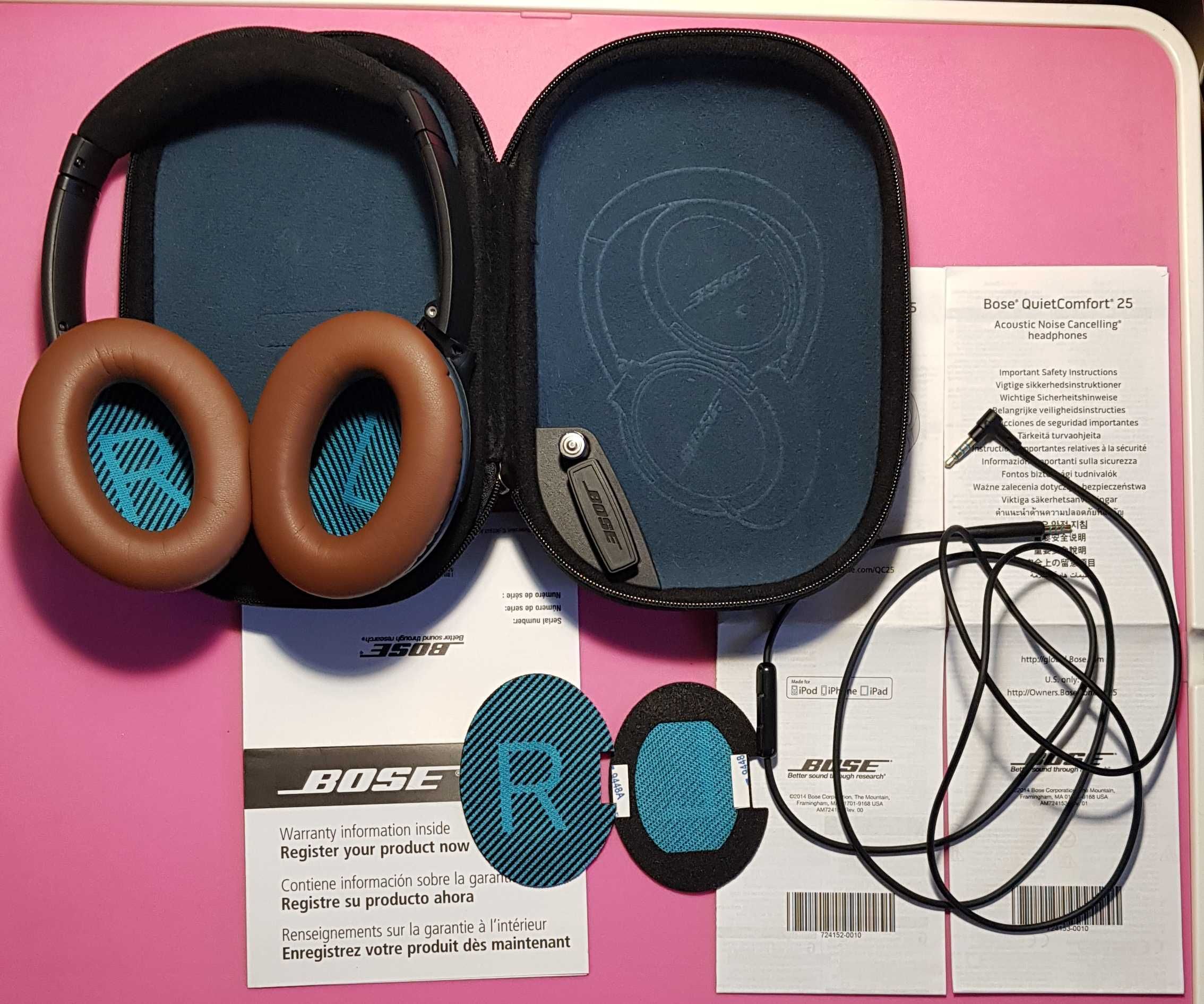 Bose QuietComfort 25 (QC25), оригинал, в идеальном состоянии