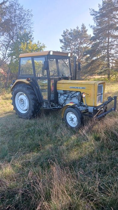 Ursus c 360 z pługiem do śniegu