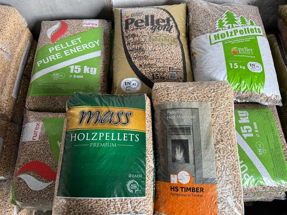 Pellet iglasty polski drzewny RUREX certyfikowany A1 1560zł Pleszew