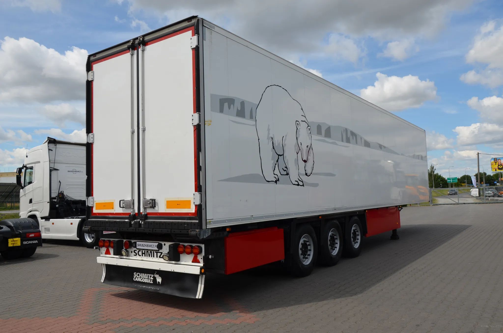 Schmitz Cargobull CHŁODNIA MULTITEMP DOPPELSTOCK 10840mth OŚ POD. KOSZ PAL. DRUKARKA DE 7677