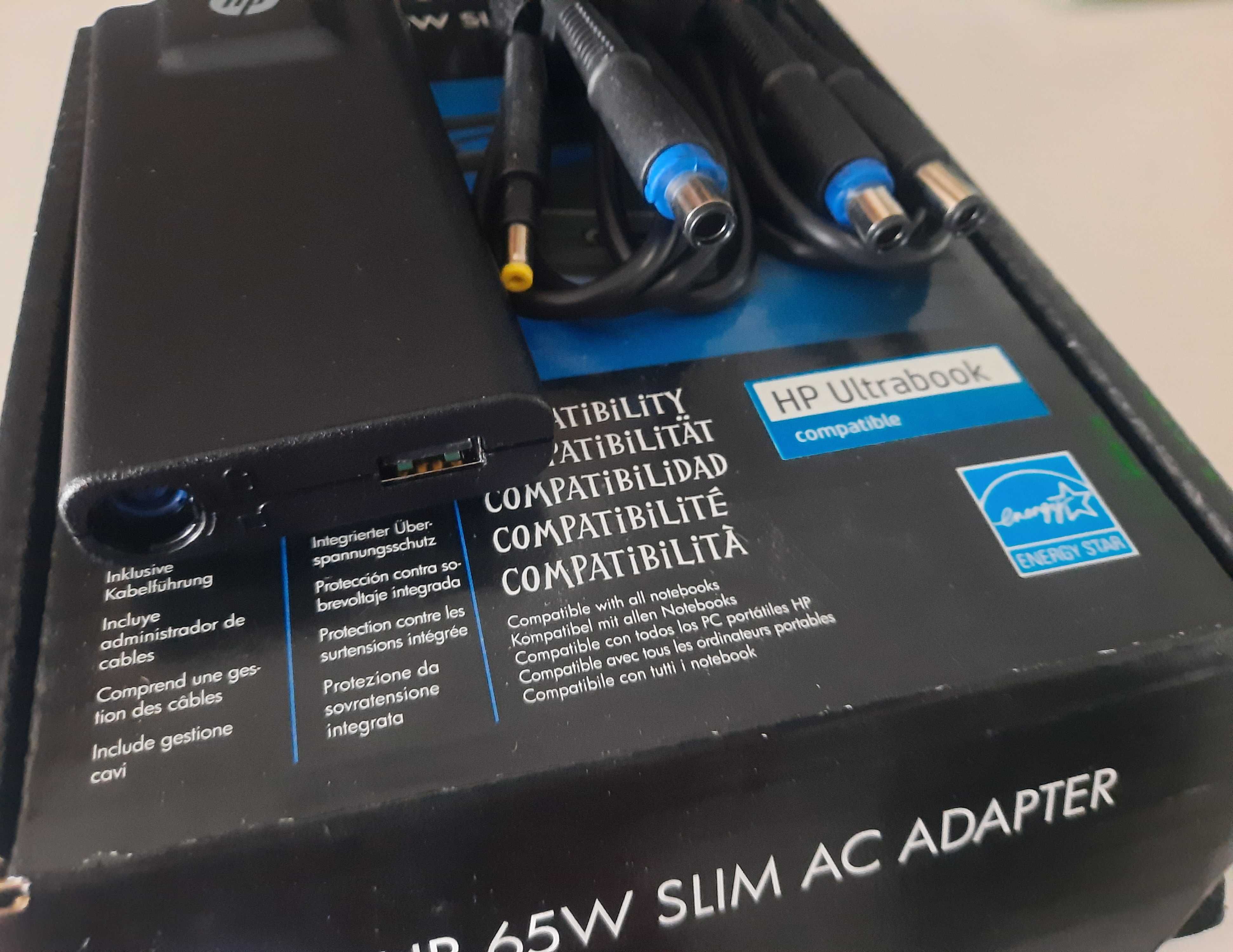 hp 65w slim ac adapter Зарядний пристрій