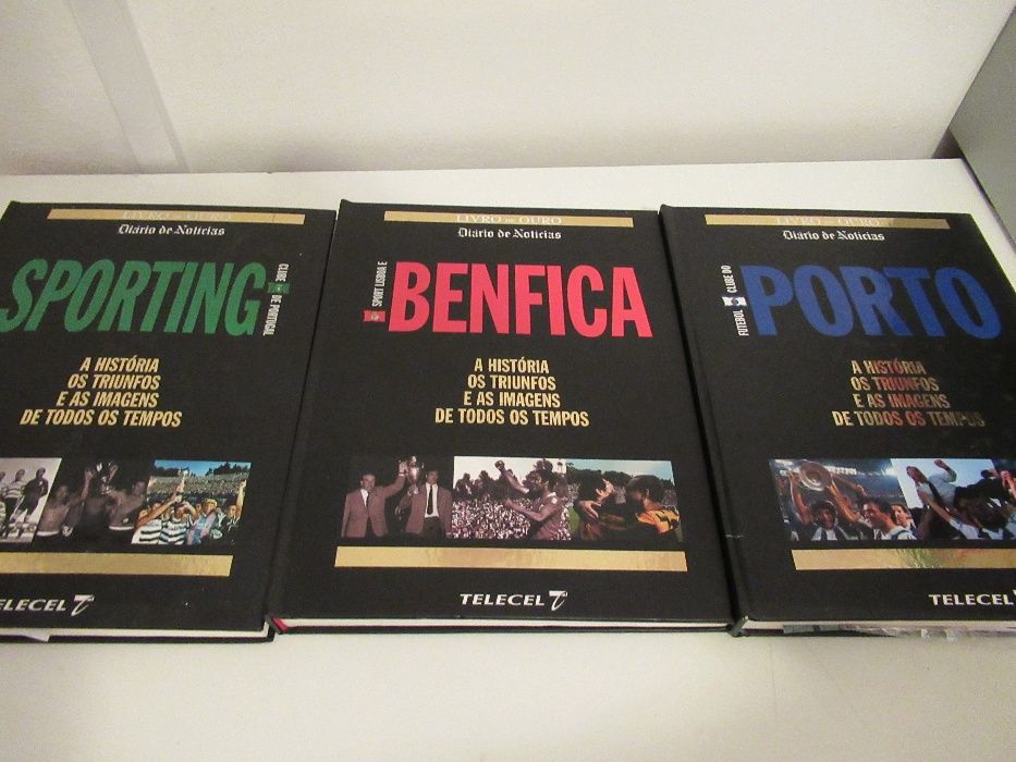 História e triunfos do Sporting, Benfica e Porto