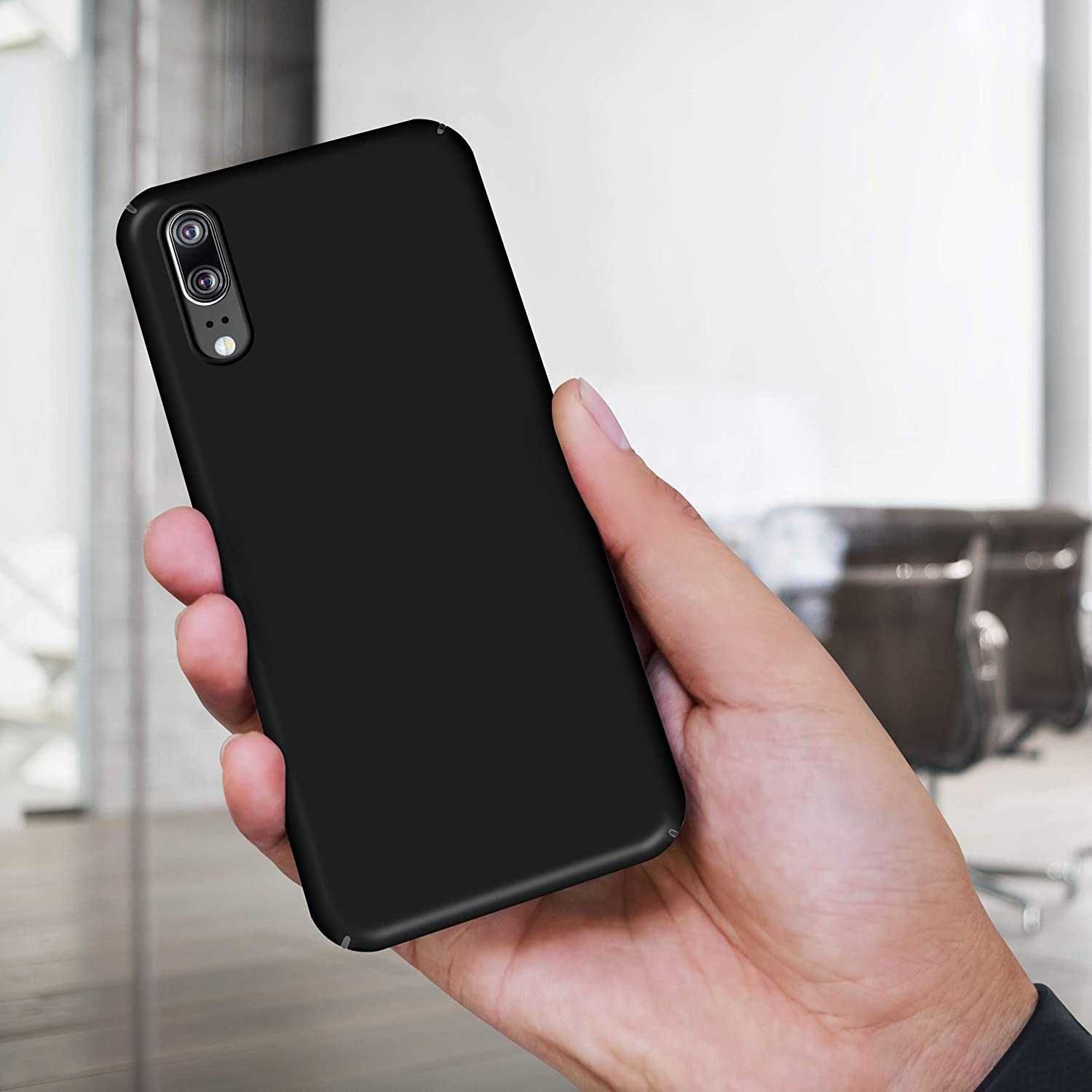 Etui Slim Matt do Huawei P20 + Szkło Hartowane
