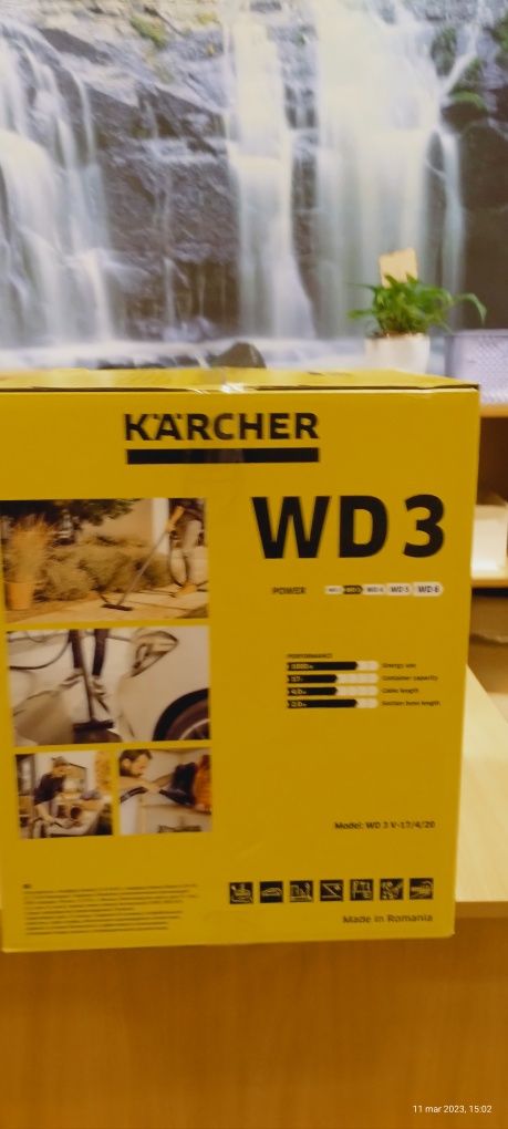 Karcher odkurzacz WD 3 fv, gwarancja