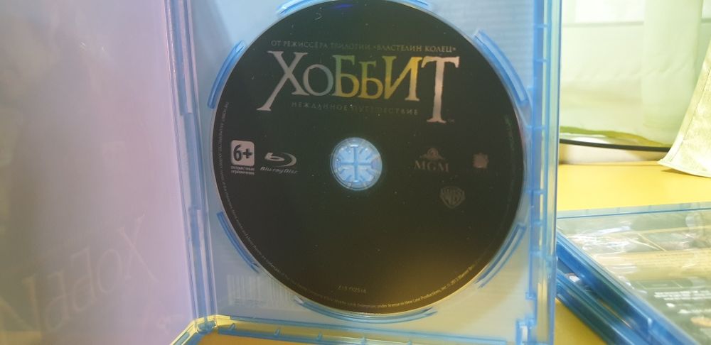 Blu ray коллекційні видання Володар перстнів та Хоббіт.
