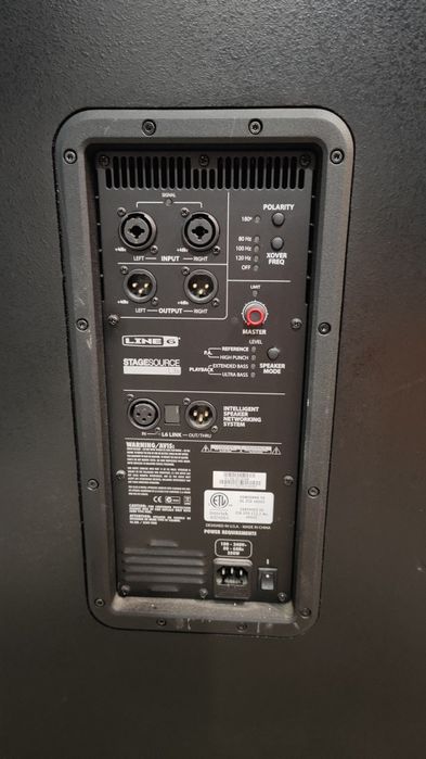 PA Line6 com 2 Tops L3m e 1 Sub L3s