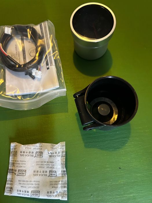 Manómetros Novos [Temperatura e Pressão de óleo] 7 cores aviso de pico