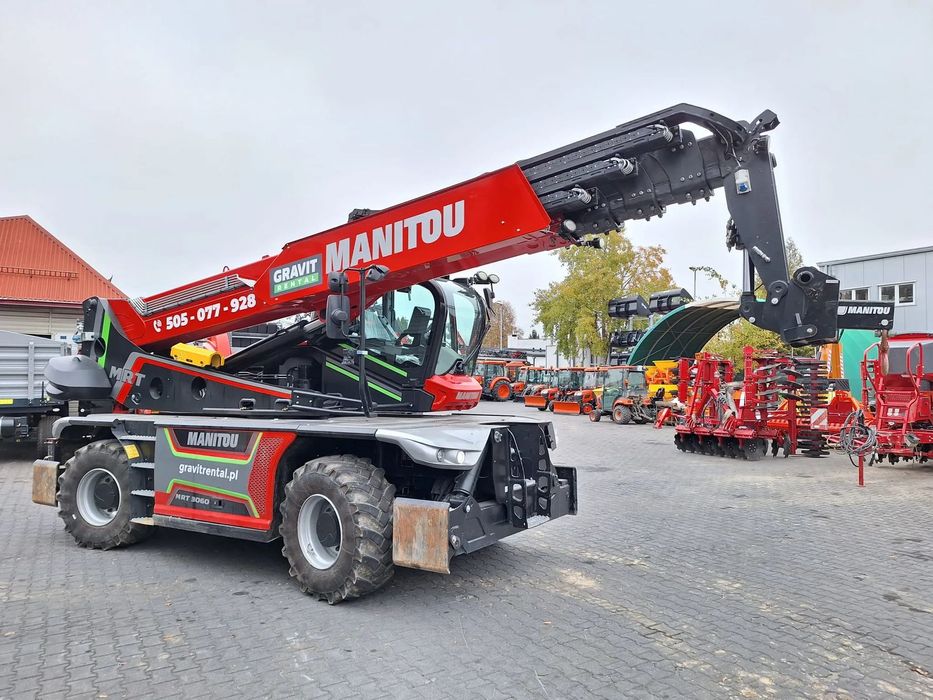 Manitou ładowarka teleskopowa obrotowa MRT 3060 Vision +  Bogate wyposażenie, od delaera Manitou