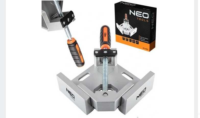 Ścisk kątowy NEO TOOLS 95 x 70 mm + GRATIS