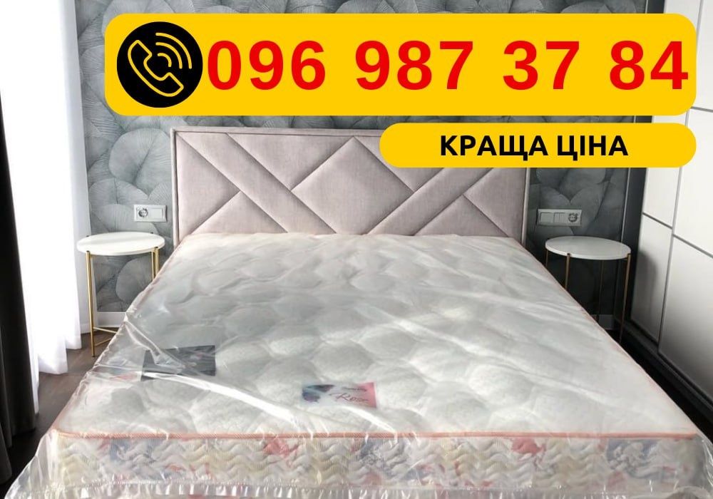 ЯКІСНІ М’які ліжка під замовлення | Будь-які розміри та тканини