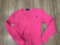 Ralph Lauren różowy sweterek m/l