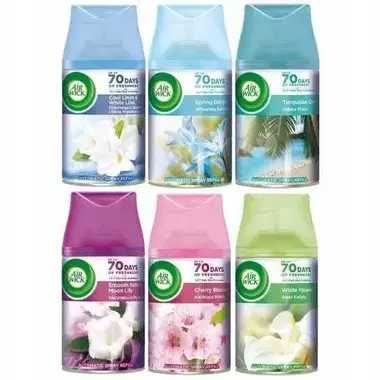 Air Wick odświeżacz powietrza zapas 250 ml x6 MIX zapachów