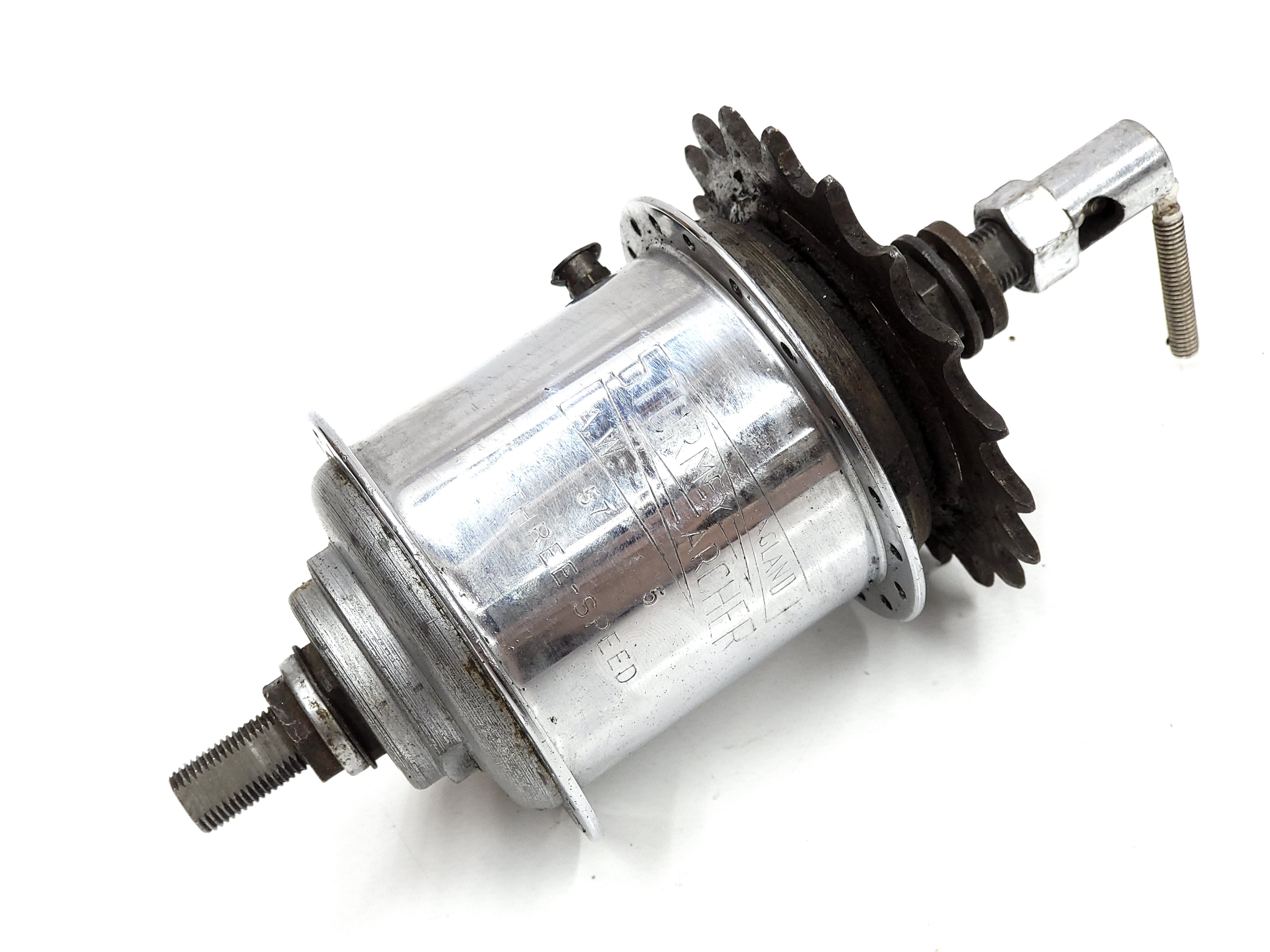 Piasta 3 biegowa Sturmey Archer Romet Universal Tyler 36 szprych PRL