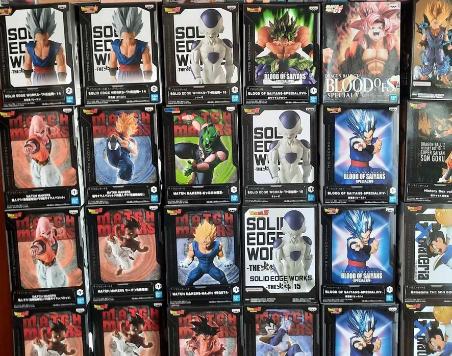 Várias figuras Dragon Ball Banpresto Bandai