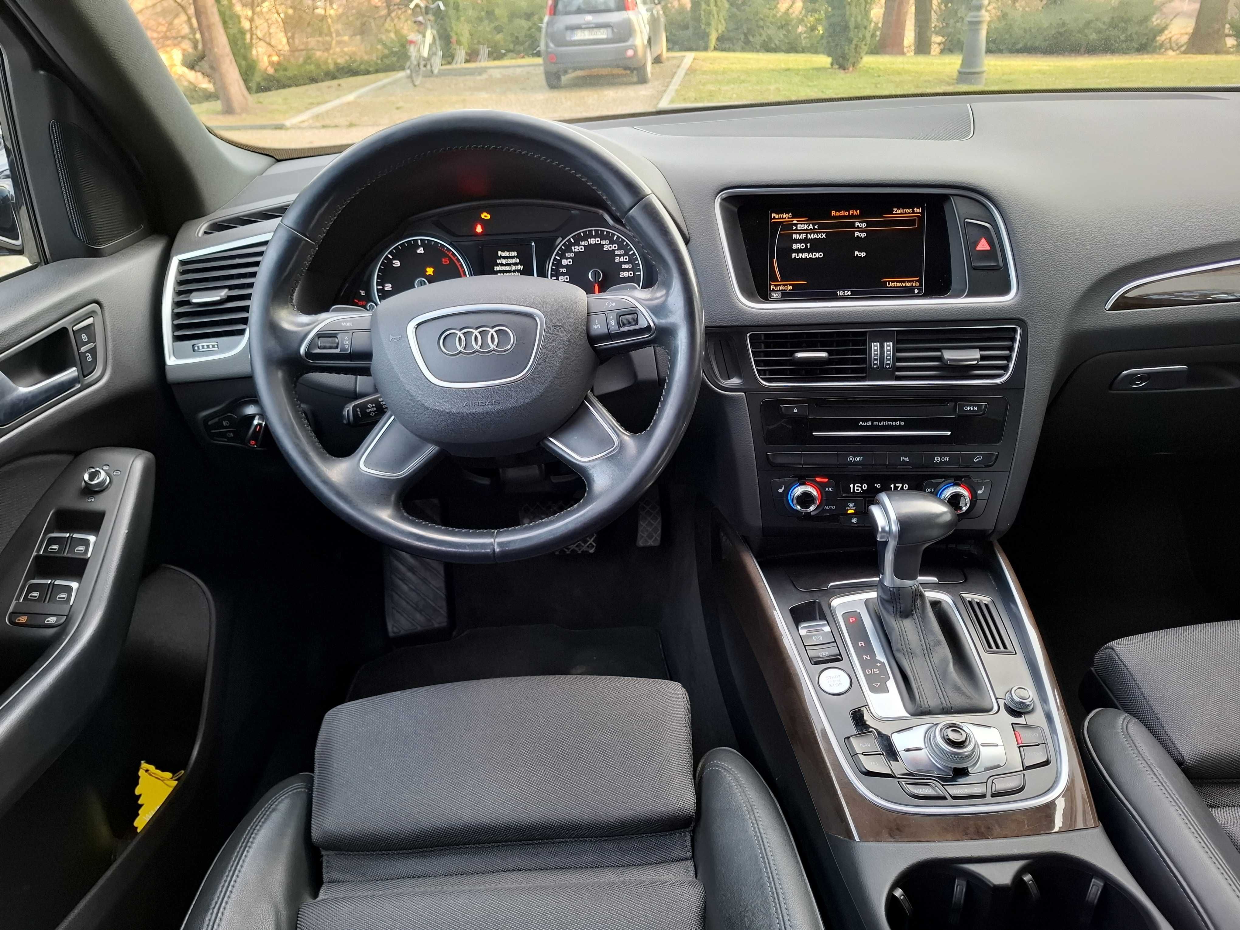 Audi Q5 Lift 2.0 TDI 190KM 2015r Automat Quattro S Line Bdb Stan!