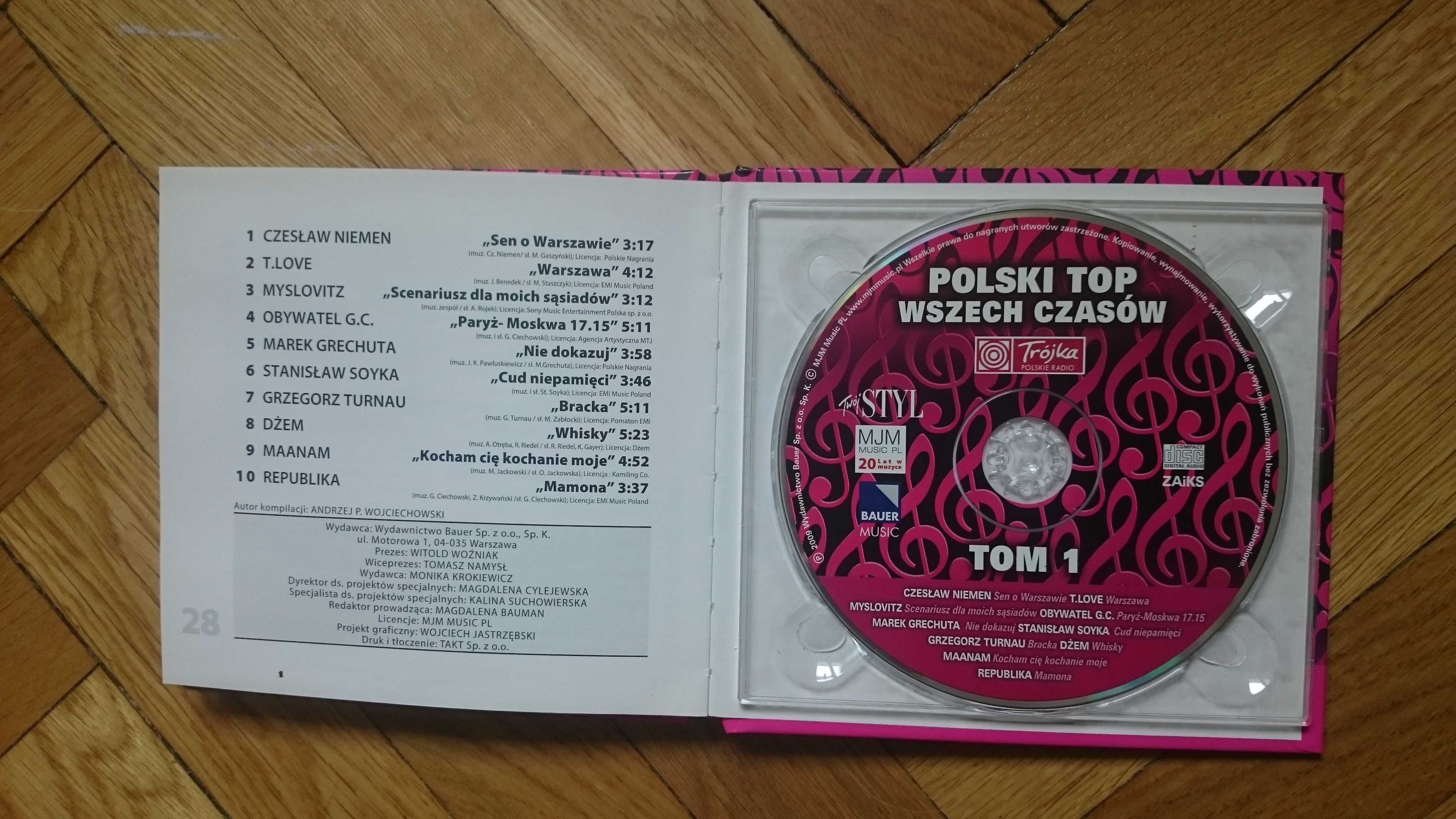 Polski Top wszech czasów - Trójka Polskie Radio Tom 1