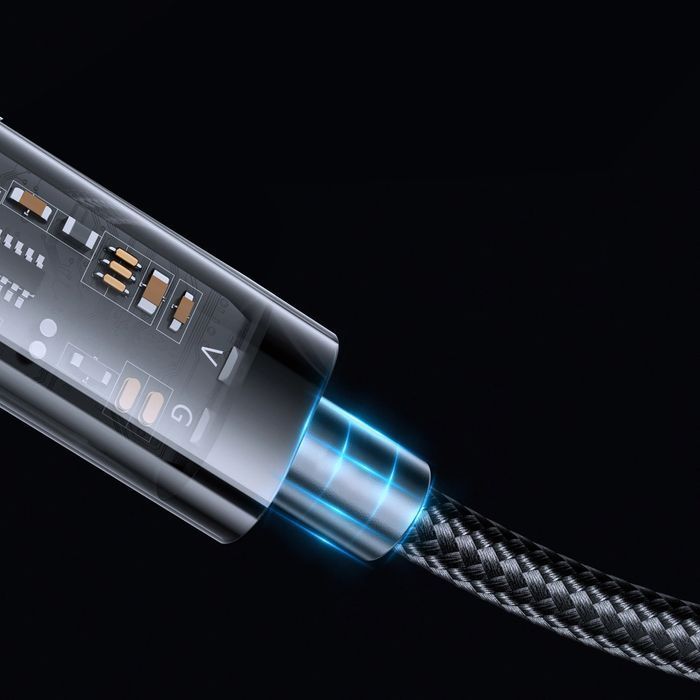 Joyroom kabel USB - Lightning 2,4A 20W 1,2m niebieski