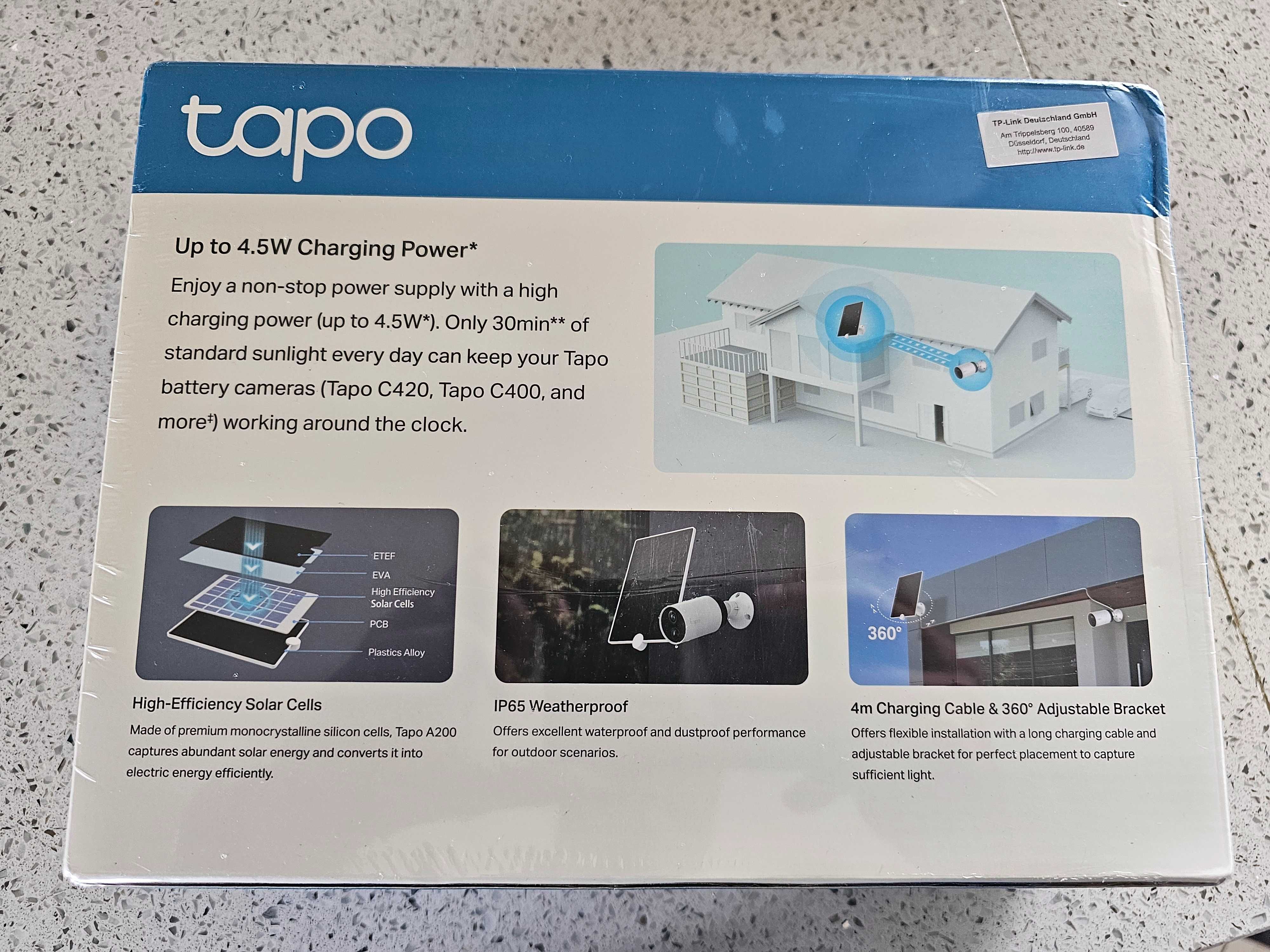Painel Solar Tapo A200 novo (selado)